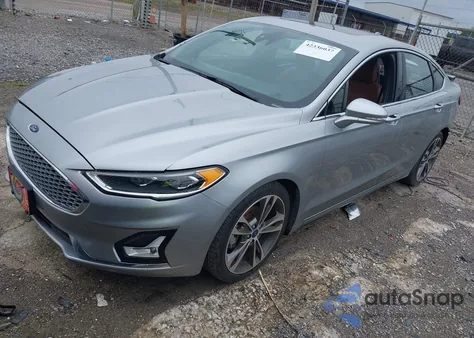 2020 Ford Fusion Titanium из США, поврежденный, VIN 3FA6P0K98LR151910